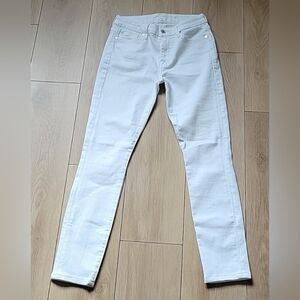 NWOT 7 For All Mankind Mid Skinny Jeans 25